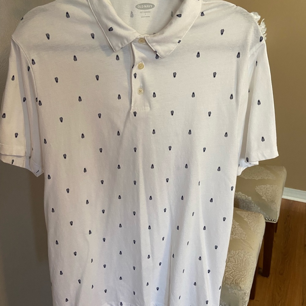 Mens S/S size Large Polo